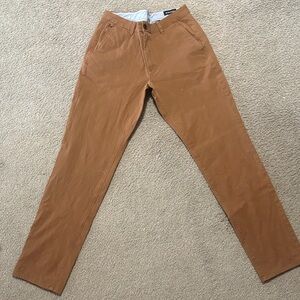 Bonobos 32x34 chino slim fit Men's Brown Pants